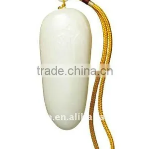 90x40mm White Jade Gemstone Massager Gemstone Gifts thumbnail-1