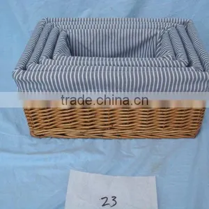 Willow Storage Basket thumbnail-1