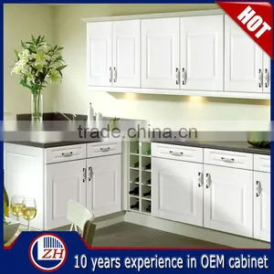 Integrated Cheap Modern Pvc Water Resistant Kitchen Cabinet thumbnail-3