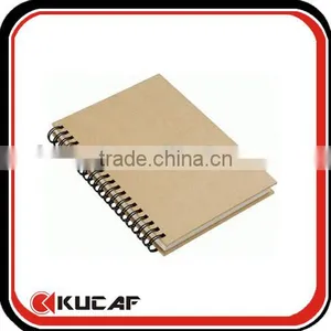 Blank Kraft Spiral Notebook With High Quality thumbnail-1