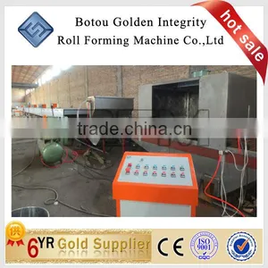 Roof Machine Popular in Africautomatic Corrugated Glazed Tile Stable Roof Stone Coated Roll Forming Machine thumbnail-2