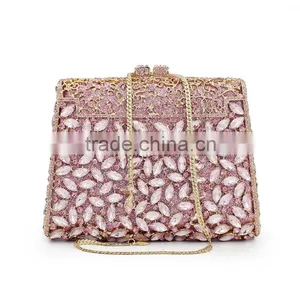 Hard Shell Crystal and Rhinestone Evening Bags (88142A-P2) thumbnail-6