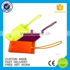 Custom Logo Rectangle Soft Pvc Golf Bag Tag thumbnail-6