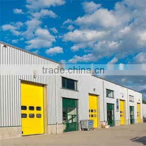 Good Quality White Sectional Industrial Vertical Door thumbnail-6