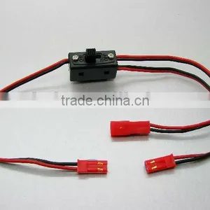 JR Small Receiver Switch Harness With Charge Cord Charging Connector thumbnail-6