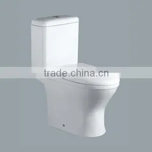 Bathroom Design Two Piece Ceramic Colored Toilet thumbnail-2