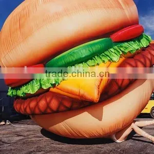 M Giant Helium Inflatable Hamburger for Promotion thumbnail-1