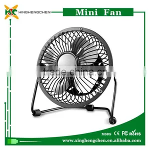High Speed Cooling Fan 4" Colorful Small Table Fan thumbnail-1