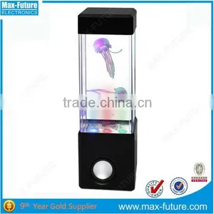 Mini Jellyfish Water Dancing Speaker With USB Charger F-1218 J thumbnail-4