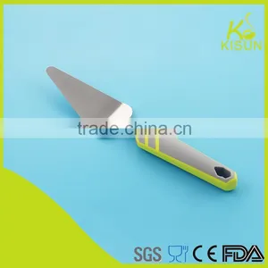 New Item Kitchenware Soft Handle Stianless Steel 18-0 Pizza Tool Pancake Turner thumbnail-2