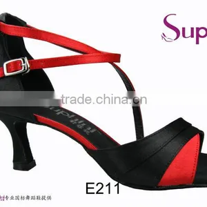 Simple Strong Dance Shoes Black Red Upper thumbnail-1