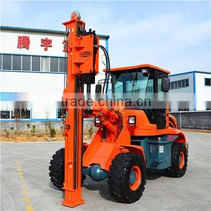 High Efficient Vibrating and Screw Piling Machine for Sale thumbnail-1