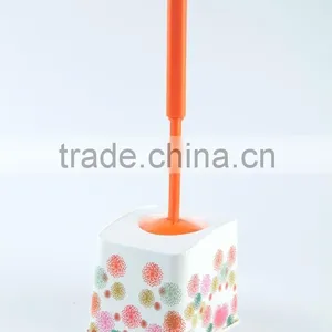Cheap Toilet Brush Set Metalic Design thumbnail-1