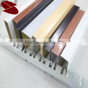 Factory Production Line of Railway Station U-Baffle Ceiling Tiles thumbnail-5