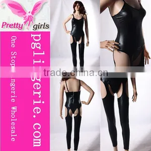 New Arrival Women Adult Sexy Ladies Jumpsuit Latex Catsuit Jumpsuits For Women thumbnail-2