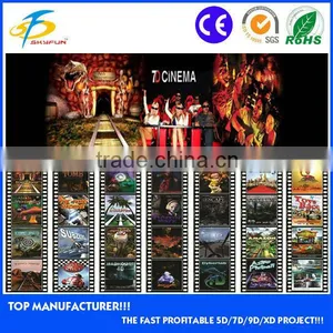 China High-class Hydraulic Motion Best Home Cinema 5D Cinema 7D Cinema 9D Cinema thumbnail-5