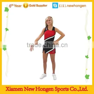 Hot Sale Dry Fit Spandex Sublimated Cheerleading Uniform for Girls thumbnail-1