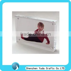 Desktop Custom Clear Acrylic Magnetic Photo Frame Funny Plexiglass Picture Frame Cheap Wholesale thumbnail-1