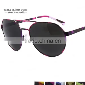 New Special Fashion Design Camouflage Color SunCristial High Quality Classic UV400 Eyewear Sunglasses Glasses 605M thumbnail-3