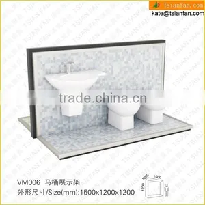 VM006---Cheap Bathroom Cabinet Sanitary Ware Display Racks thumbnail-1
