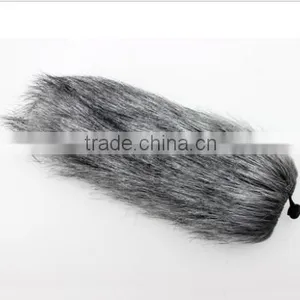 Factory Price Windshield for Outdoor Microphone , Shotgun Microphone Woolen Windscreen thumbnail-2