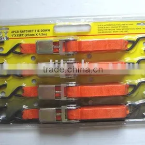 4 Pcs Ratchet Tie Down thumbnail-1