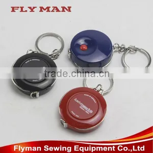 Tailor Ruler Promotional Brand Sewing Mini Measuring Tape With Keychain thumbnail-2