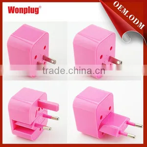 Hot Selling Plug Universal Travel Usb Adapter / World Travel Adaptor , Multipurpose Plug , Travel Adapter With USB thumbnail-1