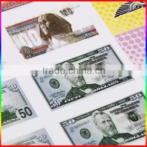Custom Money Design Paper Stickers for Children thumbnail-2
