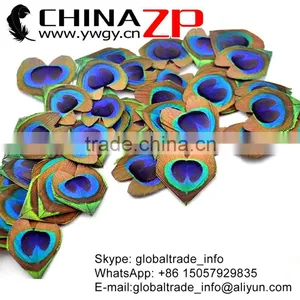 Wholesale Handmade Trimmed Big Natural Peacock Eye Feathers thumbnail-3