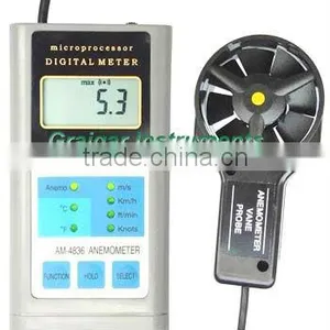 Digital Anemometer AM-4836,handheld Anemometer, Wind Anemometer, thumbnail-1