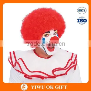 Carnival Funny Dress Masquerade Party Rainbow Clown Wig thumbnail-5