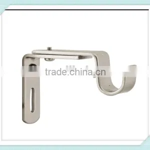 Extendable Metal Iron Curtain Rod Bracket For Window Decoration thumbnail-4
