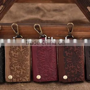 100% Fashion New Genuine Leather Car Key Holder thumbnail-1
