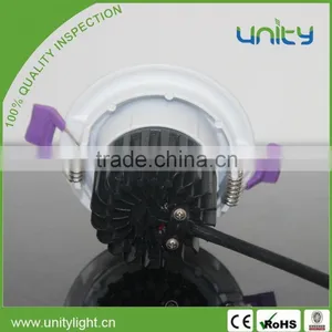 Manufacture Supply 75mm Cut Out Ceiling Mounted 7W Aluminum LED Downlight thumbnail-3
