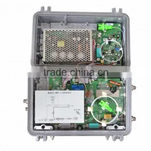 Optic Receiver FTTB/FTTC Network 2 Output Ports Node PTR3202S Dual Active Ports for RF Signal Out thumbnail-1