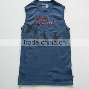 Mens Promotional Printed Cotton Tank Top thumbnail-1
