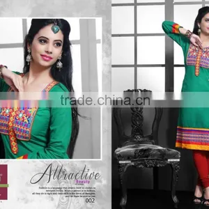 Amazing Multicolor Printed Partywear Kurti thumbnail-6