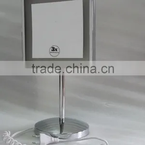 Free Standing Cosmetic Mirror Five Star Hotel One Side LED Cosmetic Mirror thumbnail-1