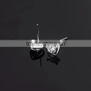 2015 Fashion Earring , Hot Colorful Heart Earring Stud Earring thumbnail-1