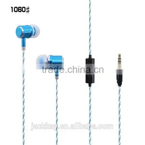 2016 New Mobile Earphone, Metal Earphones With Microphone,earphones With Mic 3.5mm thumbnail-2