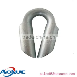 Galvanized Wire Rope Tube Thimble Welded thumbnail-2