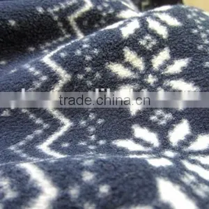 Snow Pattern Christmas Desigan Polar Fleece With Sherpa Throw Blanket/Fabric thumbnail-2