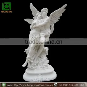 White-marble Hand-carving Figure Stone Statue thumbnail-1