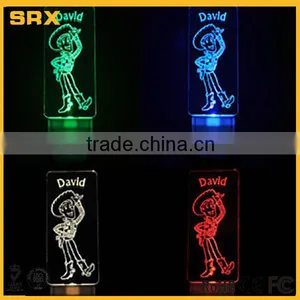 Factory Price Custom Light Sensor LED Night Light, Personalized Nightlight, Custom Nightlight thumbnail-2