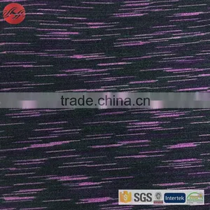 Space Dyed Single Jersey Knit Stretch Polyester Fabrics thumbnail-3