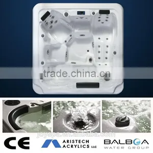 2016 Newest Model Spa Hydro Hot Tub Cheap Luxury Hot Tub LED Hot Tubs thumbnail-2