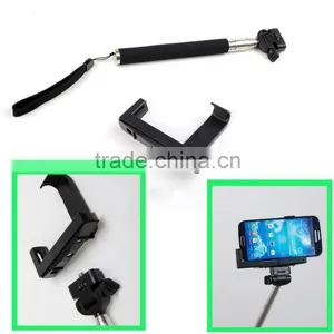 Pocket Size Camera Extender Telescopic Monopod W/ Phone Holder For IPhone5/5C/5S Mobilephone thumbnail-1