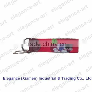 Customized Needlepoint Keyring Promotional Gifts Key Chain thumbnail-1