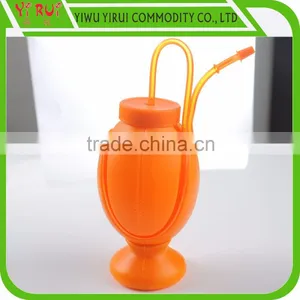Brown Gourd Pattern Drinking Straw Cup thumbnail-1
